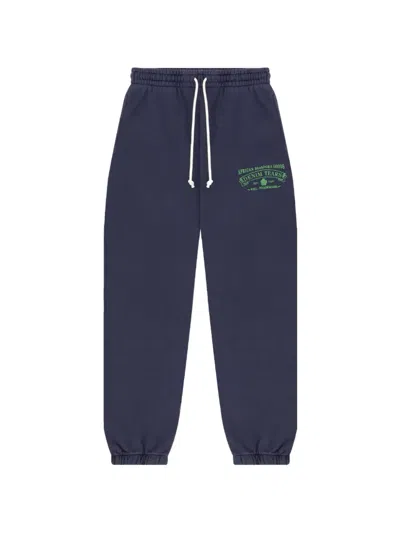 Denim Tears Adg Drawstring Track Pants In Blue