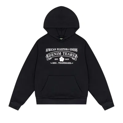Pre-owned Denim Tears Adg Hoodie 'black' | Men's Size Xl