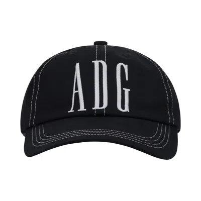 Pre-owned Denim Tears Adg Inc. Dad Hat 'black' | Men's Size Onesize