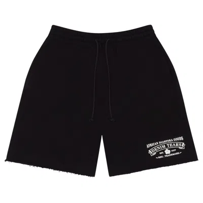 Pre-owned Denim Tears Adg Sweat Shorts 'black' | Men's Size Xl