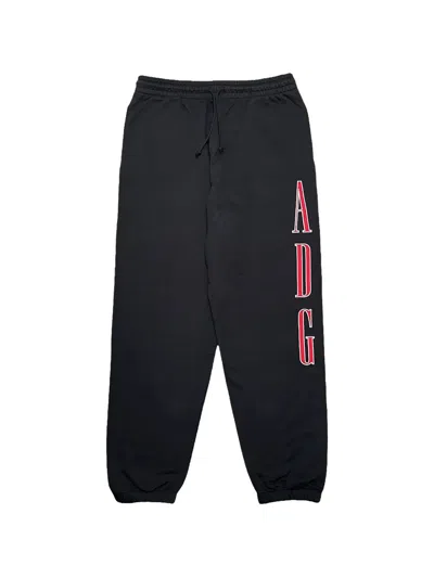 Denim Tears Adg Sweatpants In Black