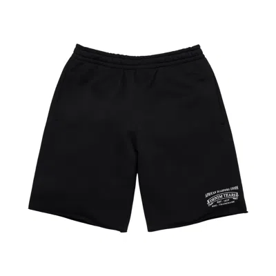 Pre-owned Denim Tears Adg Sweatshorts 'black' | Men's Size Xxl