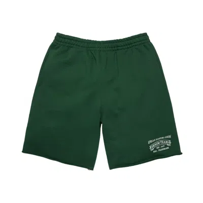 Pre-owned Denim Tears Adg Sweatshorts 'green' | Men's Size Xs
