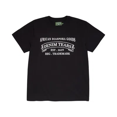 Pre-owned Denim Tears Adg Tee 'black' | Men's Size S