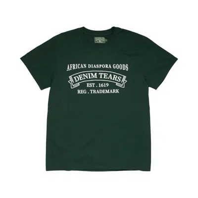 Pre-owned Denim Tears Adg Tee 'green' | Men's Size M