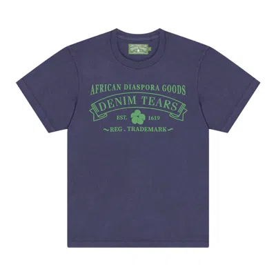 Pre-owned Denim Tears Adg Tee 'purple' | Men's Size Xxl