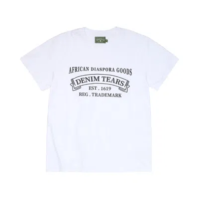 Pre-owned Denim Tears Adg Tee 'white' | Men's Size S