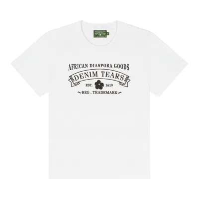 Pre-owned Denim Tears Adg Tee 'white' | Men's Size Xl