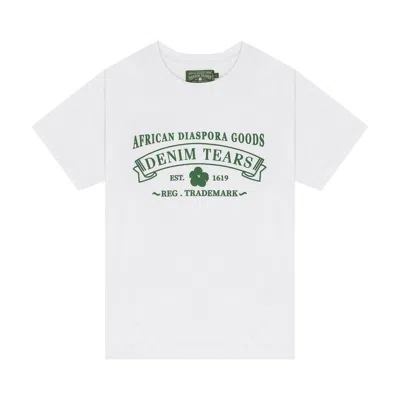 Pre-owned Denim Tears Adg Tee 'white' | Men's Size Xxl
