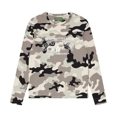 Pre-owned Denim Tears Adg Thermal 'white Camo' | Men's Size M