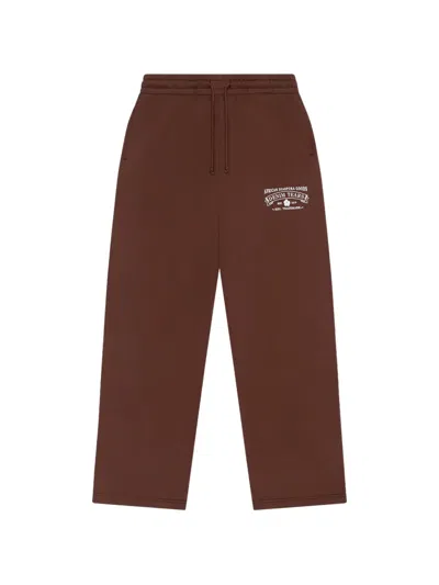 Denim Tears Adg Track Pants In Brown