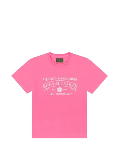 Denim Tears Adg T-shirt In Multi