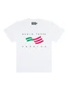 Denim Tears America Sportswear Graphic-print T-shirt In White