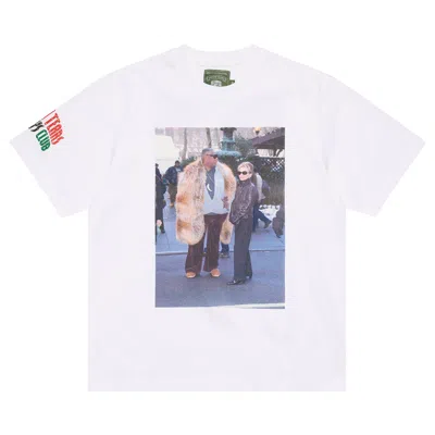 Pre-owned Denim Tears Billionaire Boys Club André Leon Talley Tee 'white' | Men's Size L