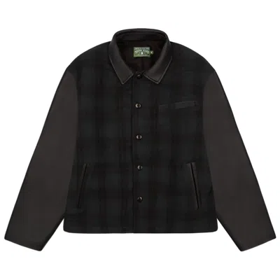 Pre-owned Denim Tears Black And Tartan Jacket 'black' | Men's Size S