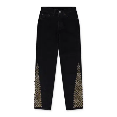 Denim Tears Black Doc Marten Studded 501 Jeans