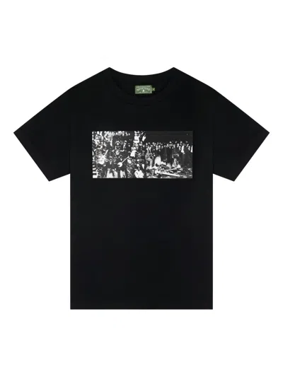 Denim Tears Black Entertainment T-shirt