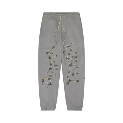Pre-owned Denim Tears Bones Sweatpants 'grey' | Men's Size Xl