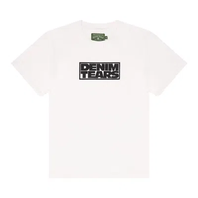 Pre-owned Denim Tears Box Logo Tee 'white' | Men's Size M
