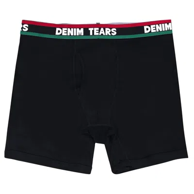 Pre-owned Denim Tears Boxer Brief 3-pack 'black' | Men's Size Xl