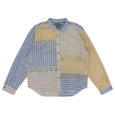 Pre-owned Denim Tears Braided Striped Button-up Shirt 'multicolor' | Multi-color | Men's Size S