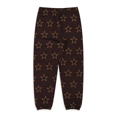 Denim Tears Brown Every Tear Is A Star All Over Sweats In Multi