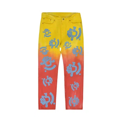 Pre-owned Denim Tears Bstroy 501 Jeans 'multicolor' | Multi-color | Men's Size 36