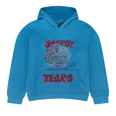 Pre-owned Denim Tears Bstroy Hoodie 'blue' | Men's Size Xxl