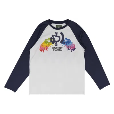 Pre-owned Denim Tears Bstroy Tears T-shirt 'white' | Men's Size L