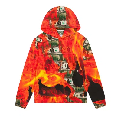 Pre-owned Denim Tears Burn It All Hoodie 'multicolor' | Multi-color | Men's Size Xxl