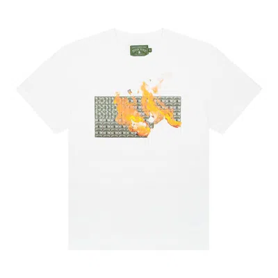 Pre-owned Denim Tears Burn It All Tee 'white' | Men's Size M