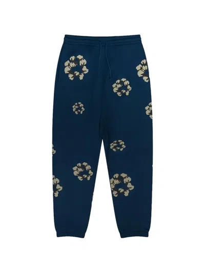 Denim Tears Cactus Wreath Jogginghose In Blue