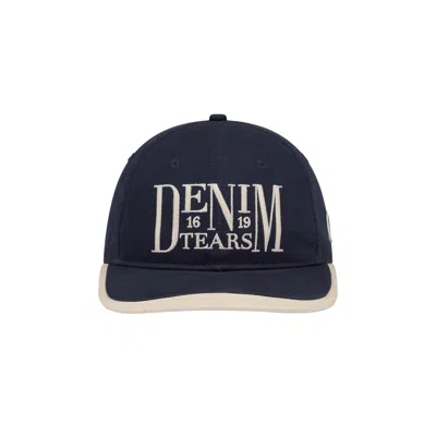 Pre-owned Denim Tears Cannes Cap 'navy' | Blue | Men's Size Onesize