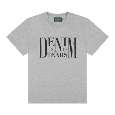 Pre-owned Denim Tears Cannes Tee 'grey' | Men's Size Xl In Gray