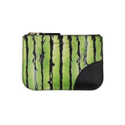 Pre-owned Denim Tears Cdg Watermelon Pouch 'green' | Men's Size Onesize