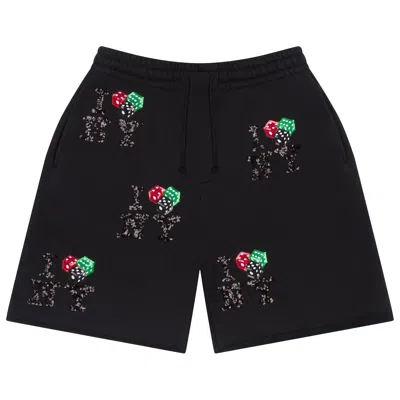 Pre-owned Denim Tears Cee-lo Ny Sweat Short 'black' | Men's Size M