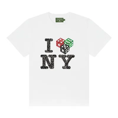 Pre-owned Denim Tears Cee-lo Ny Tee 'white' | Men's Size L