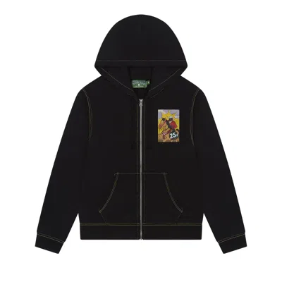 Pre-owned Denim Tears Coin-operated Horse Zip Hoodie 'black' | Men's Size Xl