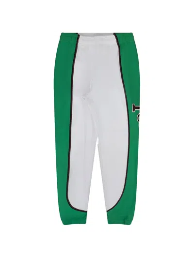 Denim Tears Colour-block Logo-print Track Pants In Multi