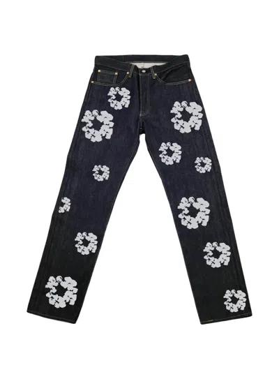 Denim Tears Cotton Straight-leg Jeans In Black