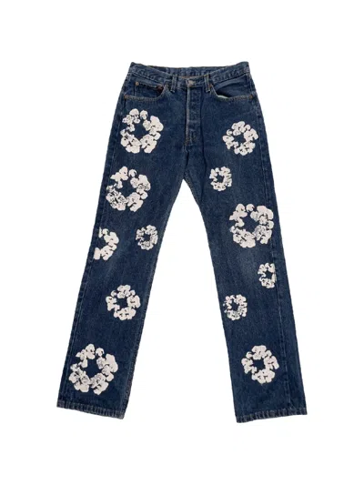 Denim Tears Cotton Straight-leg Jeans In Blue