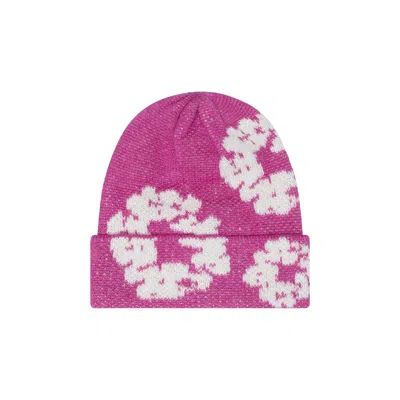 Pre-owned Denim Tears Cotton Wreath Beanie 'pink' | Men's Size Onesize