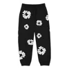 Denim Tears Cotton Wreath Logo Sweatpants 'black White'