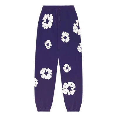 Denim Tears Wreath Printed Track Pants In Purple