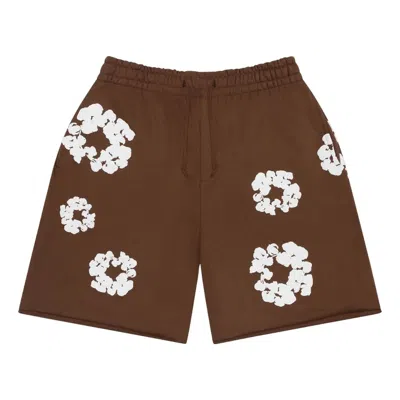 Denim Tears Cotton Wreath Sweatshorts 'brown'