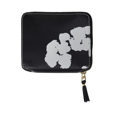 Pre-owned Denim Tears Cotton Wreath Wallet 'black' | Men's Size Onesize
