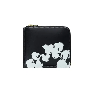Pre-owned Denim Tears Cotton Wreath Wallet 'black' | Men's Size Onesize