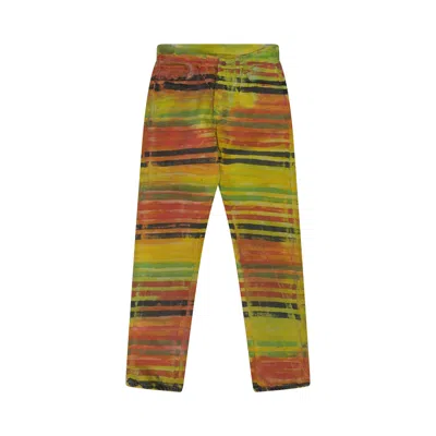 Pre-owned Denim Tears Croton 501 Jean 'multicolor' | Multi-color | Men's Size 32