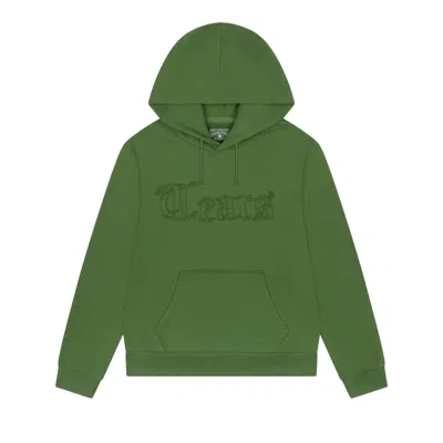 Pre-owned Denim Tears Cut Out Hoodie 'cactus' | Green | Men's Size Xxl