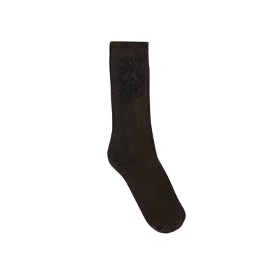 Pre-owned Denim Tears Denim U Socks 'brown' | Men's Size Onesize